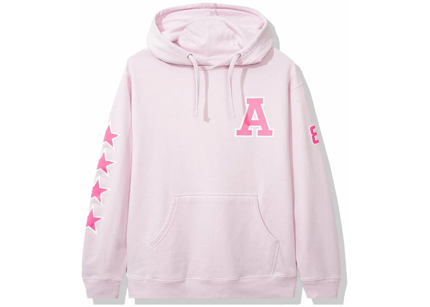 Anti Social Social Club "Sports" Hoodie Pink