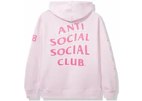 Anti Social Social Club "Sports" Hoodie Pink