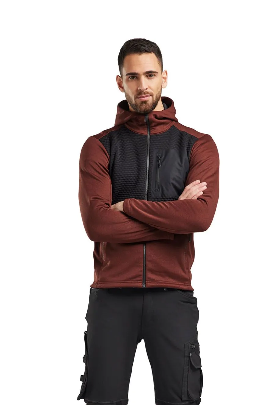 Bl&#xE5;kl&#xE4;der&#x20;Work&#x20;Vest&#x20;Hooded&#x20;3540&#x20;-&#x20;Red