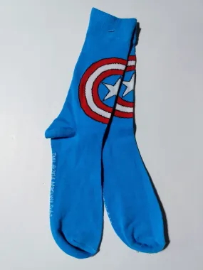 Captain America Shield Crew Socks
