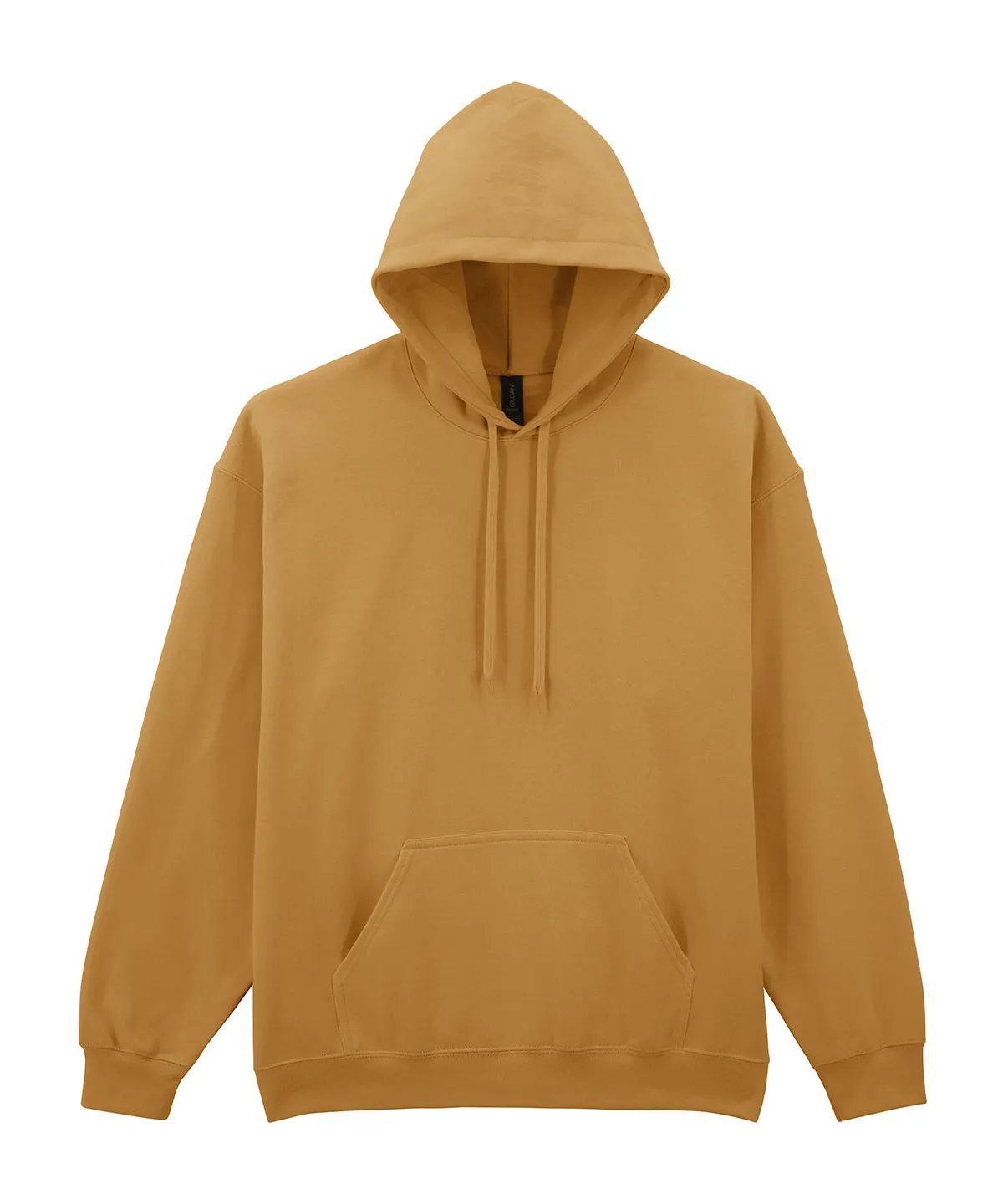 Softstyle midweight fleece adult hoodie | Mustard