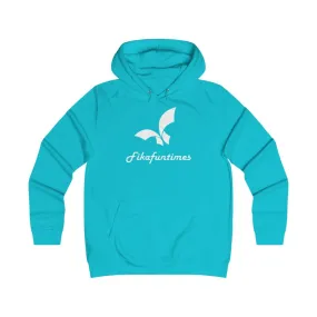 Women College Headphone Pocket Fikafuntimes Hoodie